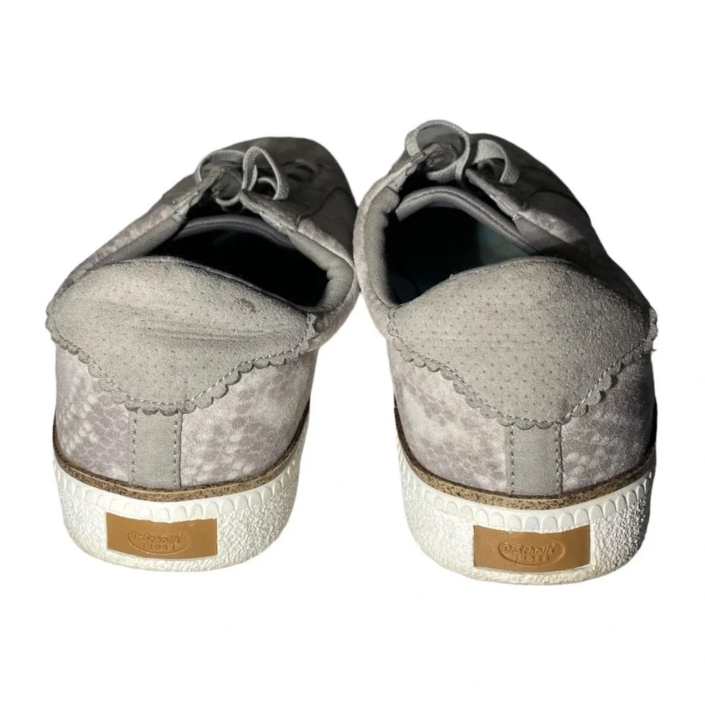 Dr. Scholls Women's Size 11 Seaside‎ Gray Snake Print Casual Sneakers